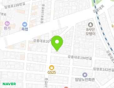 강원특별자치도 강릉시 강릉대로194번길 17 (임당동) 지도