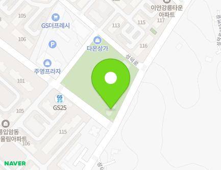 강원특별자치도 강릉시 성덕로 326 (입암동) 지도