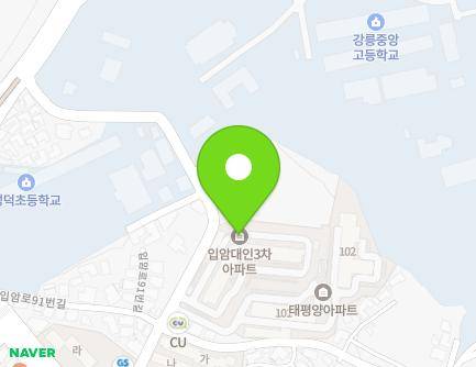 강원특별자치도 강릉시 강변로410번길 27 (입암동, 대인3차아파트) 지도
