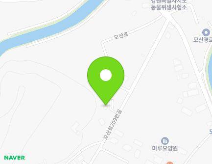 강원특별자치도 강릉시 모산로209번길 22-1 (장현동) 지도