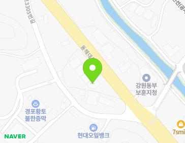 강원특별자치도 강릉시 동해대로 3313 (죽헌동) 지도