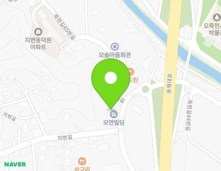 강원특별자치도 강릉시 죽헌길 83 (지변동) 지도