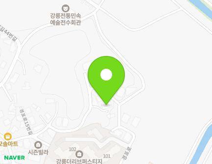 강원특별자치도 강릉시 경포로15번길 38 (지변동) 지도