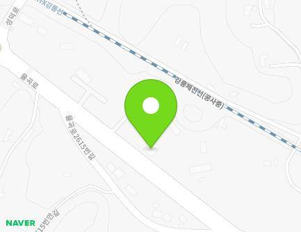 강원특별자치도 강릉시 율곡로 2606 (청량동) 지도