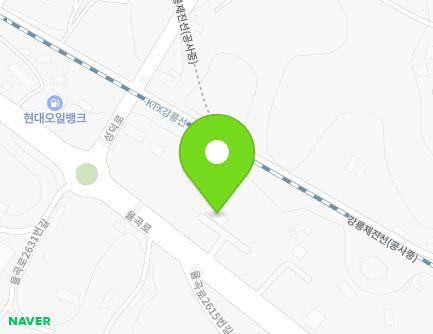 강원특별자치도 강릉시 율곡로 2618 (청량동) 지도