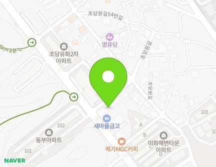 강원특별자치도 강릉시 연당길 78 (초당동) 지도