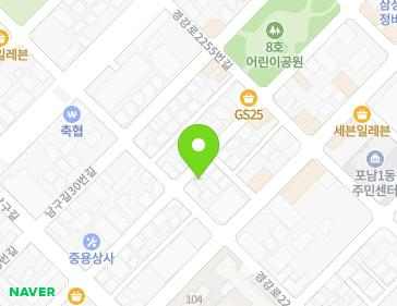 강원특별자치도 강릉시 남구길24번길 14 (포남동) 지도