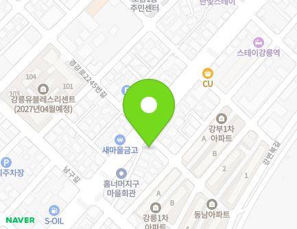 강원특별자치도 강릉시 경강로 2244 (포남동) 지도