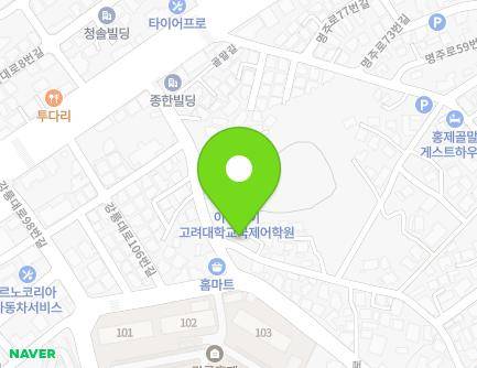 강원특별자치도 강릉시 발락고개길 38 (홍제동) 지도