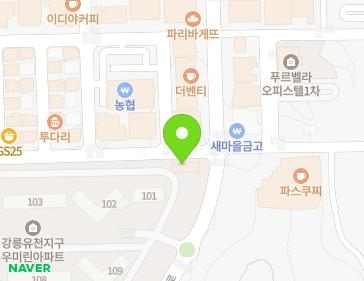 강원특별자치도 강릉시 선수촌로63번길 5 (홍제동) 지도