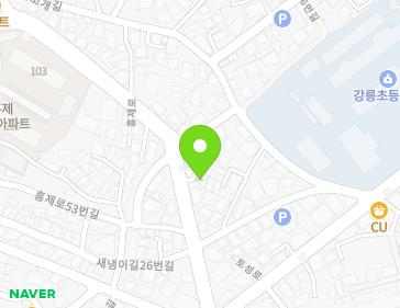 강원특별자치도 강릉시 홍제로 50-2 (홍제동) 지도