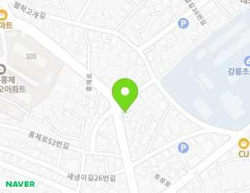 강원특별자치도 강릉시 홍제로 54 (홍제동) 지도
