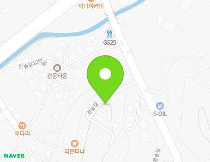 강원특별자치도 강릉시 관솔길 22-9 (회산동) 지도