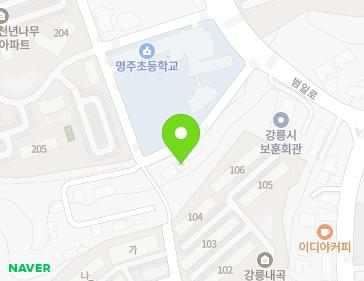 강원특별자치도 강릉시 강변로 74-26 (회산동) 지도