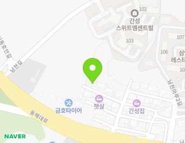 강원특별자치도 고성군 간성읍 남천마루3길 7-8 지도