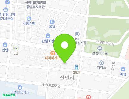 강원특별자치도 고성군 간성읍 수성로16번길 18 지도