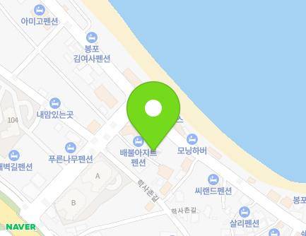 강원특별자치도 고성군 토성면 봉포4길 5-5 (해초하우스) 지도
