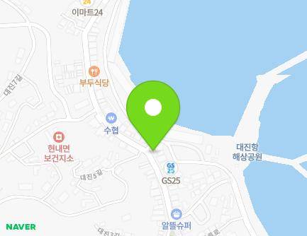 강원특별자치도 고성군 현내면 한나루로 124 (화진낚시) 지도