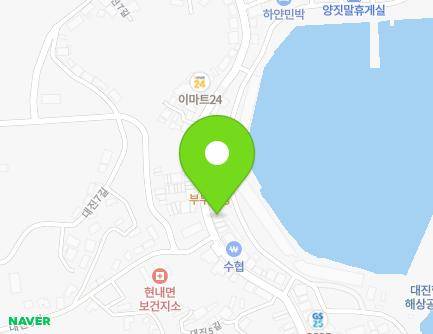 강원특별자치도 고성군 현내면 한나루로 136 (화진슈퍼) 지도