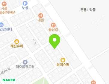 강원특별자치도 동해시 구미택지2길 33 (구미동, 대청유리) 지도