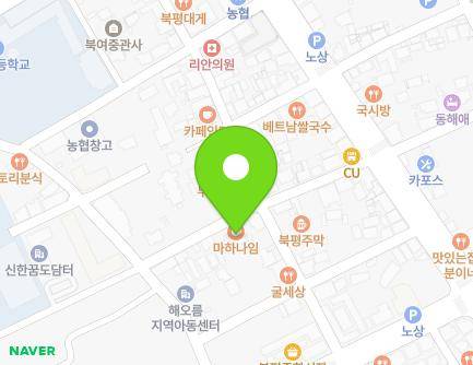 강원특별자치도 동해시 오일장2길 13 (구미동) 지도