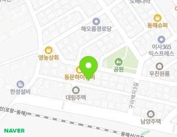 강원특별자치도 동해시 구미택지5길 11 (구미동) 지도