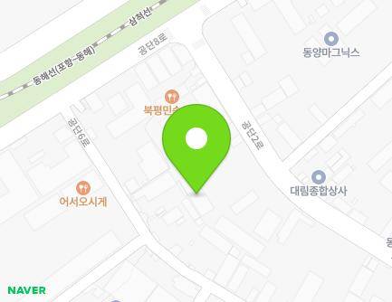 강원특별자치도 동해시 공단2로 79 (구호동) 지도