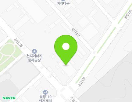 강원특별자치도 동해시 공단2로 6 (구호동, (주)신일스티로폼) 지도