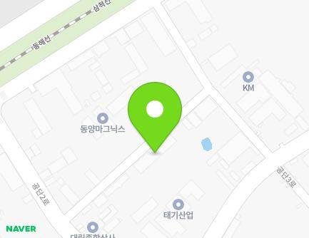 강원특별자치도 동해시 공단2로 74-4 (구호동, 대진기계) 지도