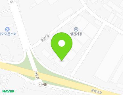 강원특별자치도 동해시 공단6로 59-16 (구호동, 에스앤피무역) 지도