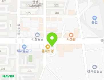 강원특별자치도 동해시 청운1길 58 (나안동) 지도