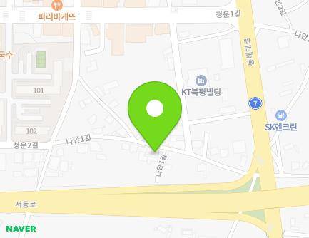 강원특별자치도 동해시 나안1길 16-2 (나안동, 동해건축목조주택) 지도