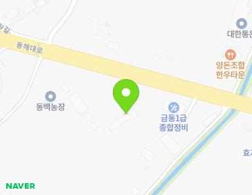 강원특별자치도 동해시 동해대로 4705 (단봉동) 지도