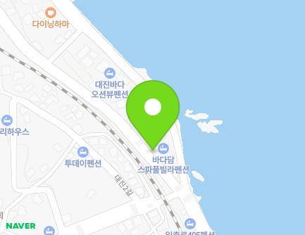 강원특별자치도 동해시 일출로 418 (대진동, 해돋이민박) 지도