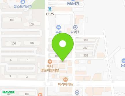 강원특별자치도 동해시 효자남길 8-6 (동회동, 협성주택재래식상가) 지도