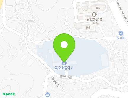 강원특별자치도 동해시 발한천길 30 (발한동, 묵호초등학교) 지도