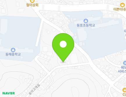 강원특별자치도 동해시 송이고개길 8 (발한동, 삼양빌라) 지도