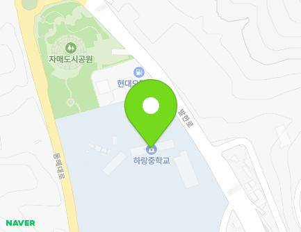 강원특별자치도 동해시 발한로 347 (발한동, 하랑중학교) 지도