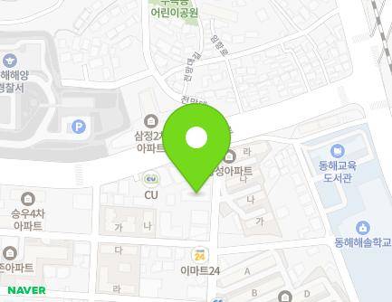 강원특별자치도 동해시 부곡4길 23 (부곡동, 일정골드빌라) 지도
