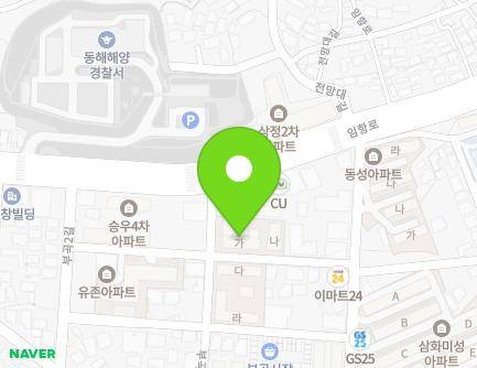 강원특별자치도 동해시 부곡3길 26 (부곡동, 삼정아파트) 지도