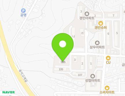 강원특별자치도 동해시 수원지2길 23-4 (부곡동, 우석아파트) 지도