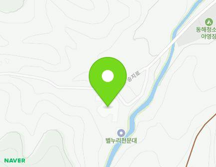 강원특별자치도 동해시 승지로 315 (부곡동, 동해청소년수련관) 지도