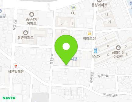 강원특별자치도 동해시 부곡3길 20-8 (부곡동, 부곡재래시장) 지도