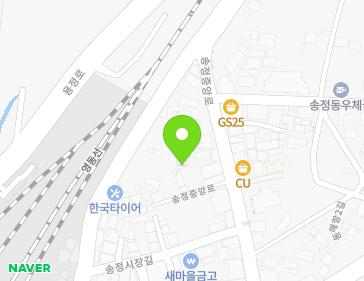 강원특별자치도 동해시 송정중앙로 69-1 (송정동) 지도