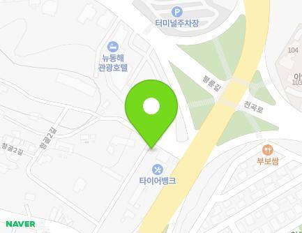 강원특별자치도 동해시 항골2길 3 (천곡동, 국민자동차매매상사) 지도