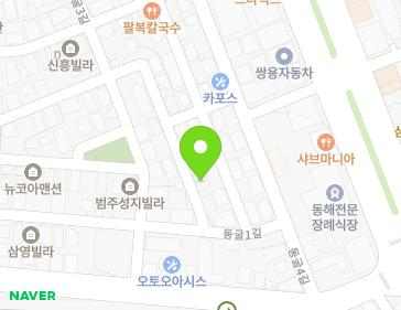 강원특별자치도 동해시 동굴1길 10-2 (천곡동, 광명빌라) 지도