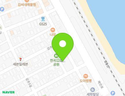 강원특별자치도 동해시 감추3길 37-1 (천곡동, 예쁜유치원) 지도