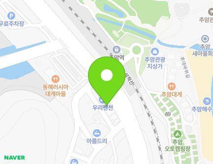 강원특별자치도 동해시 추암택지길 3-3 (추암동, 별장건어물슈퍼) 지도