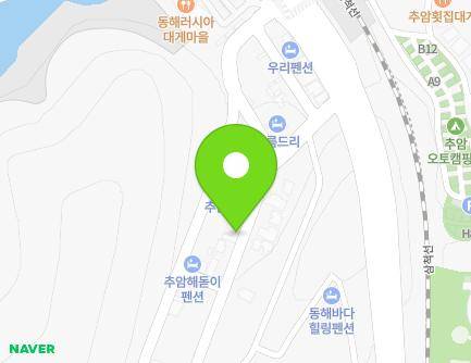 강원특별자치도 동해시 추암택지길 55 (추암동, 쌍둥이하우스) 지도