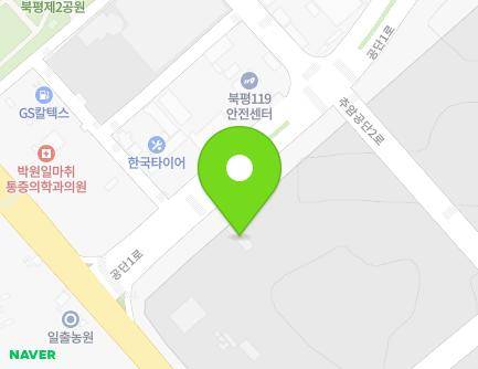 강원특별자치도 동해시 공단1로 12 (추암동) 지도